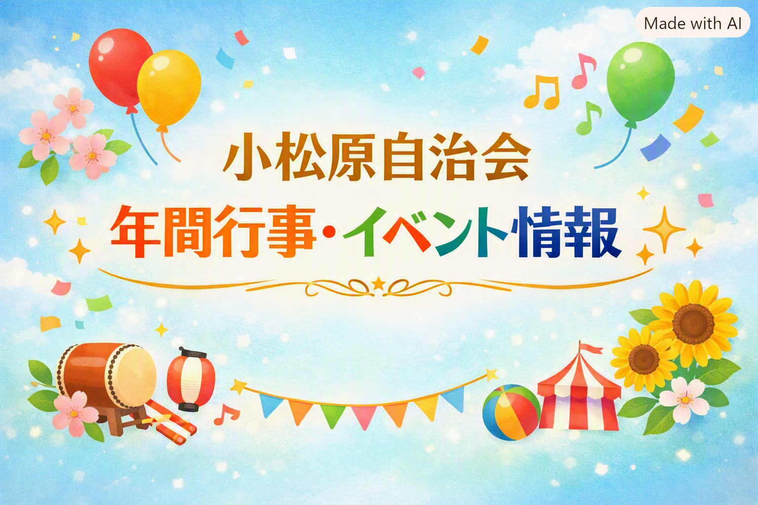 年間行事・イベント情報　26年度